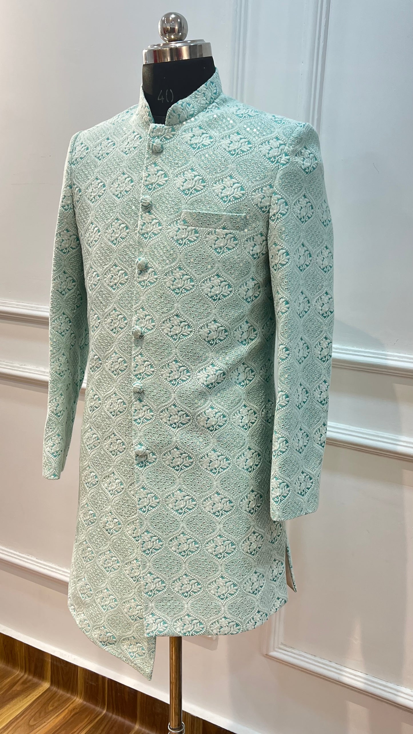 Sky Blue Sherwani