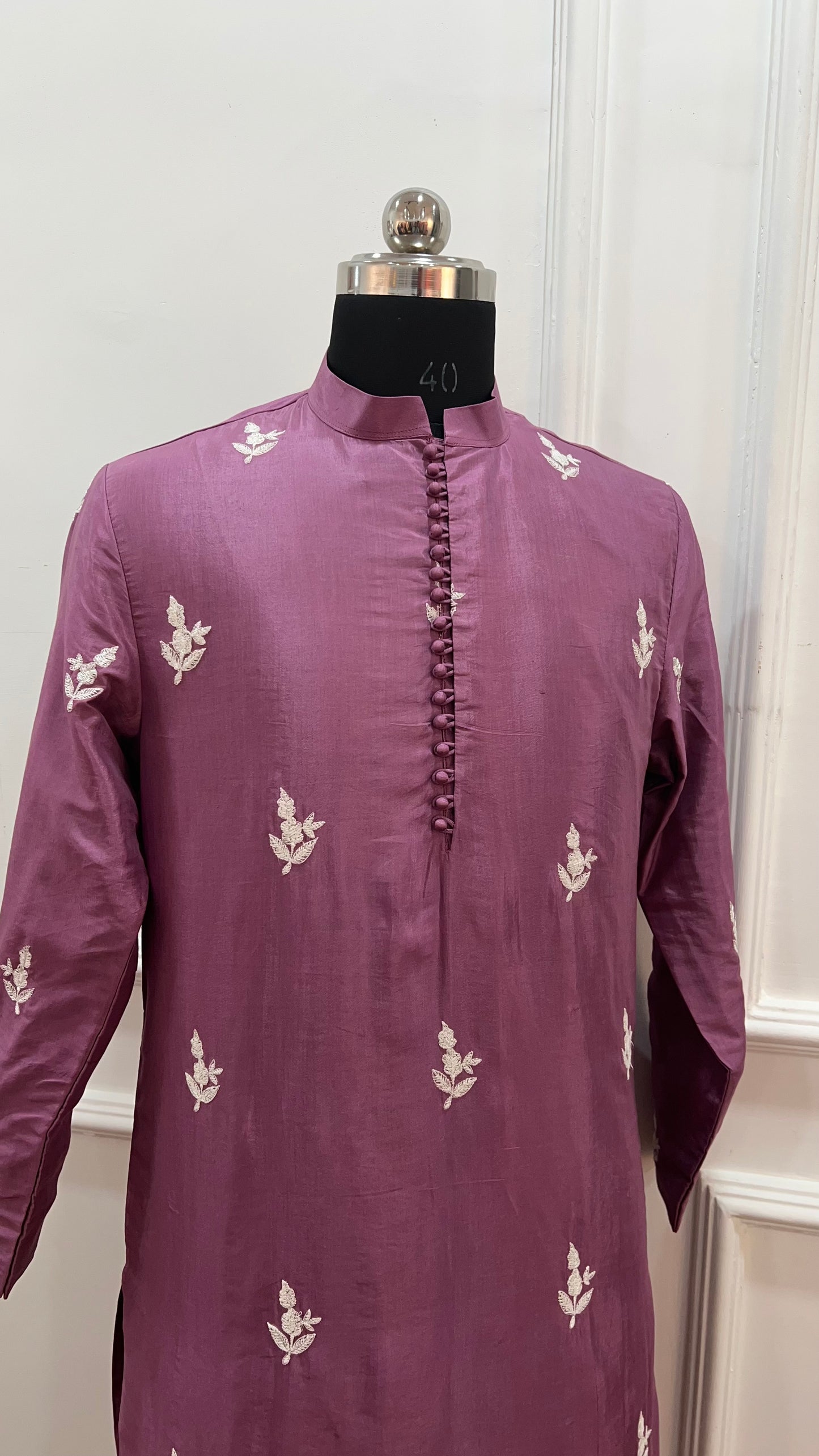 Lavender kurta