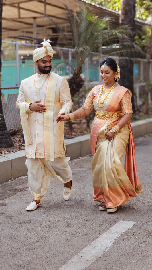 Kanchipattu Sherwani set