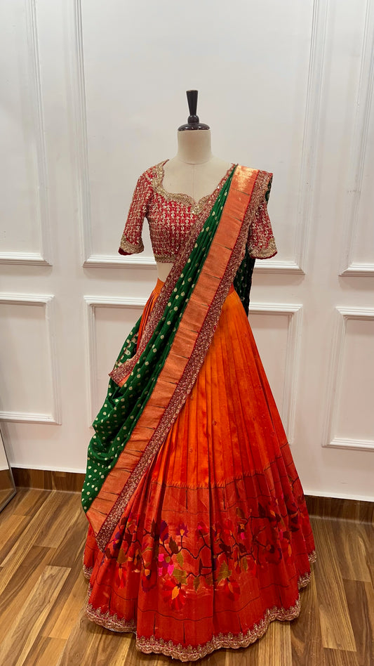 Pure Paithani Lehenga